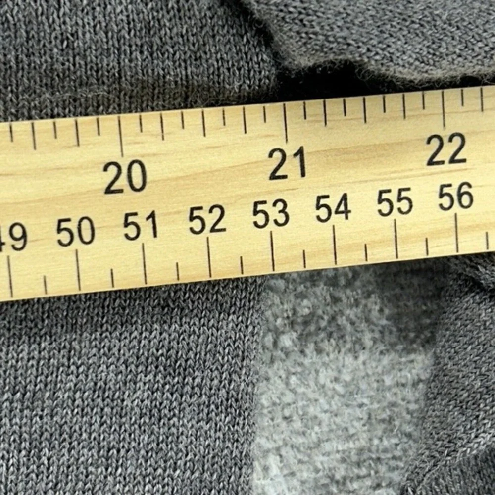 Banana Republic Sweater Men Size Large Gray 100% Merino‎ Wool Winter